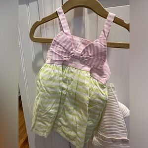 Girls cat and Jack dress size 6-9 months